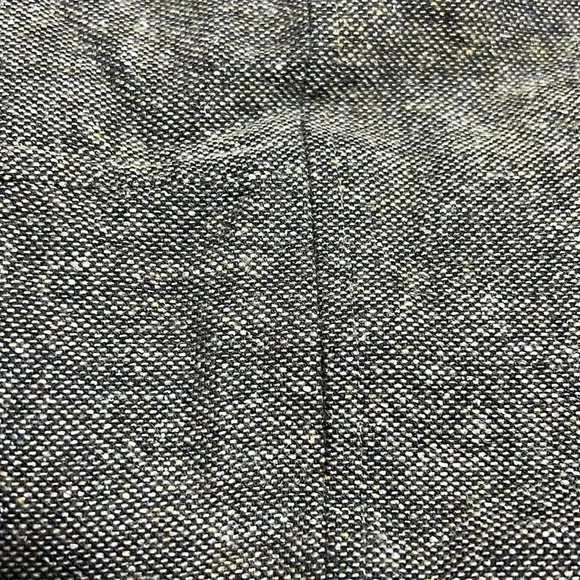 Lands End Tweed Green/Brown Coat Wool and Silk Size 6 - Picture 8 of 8